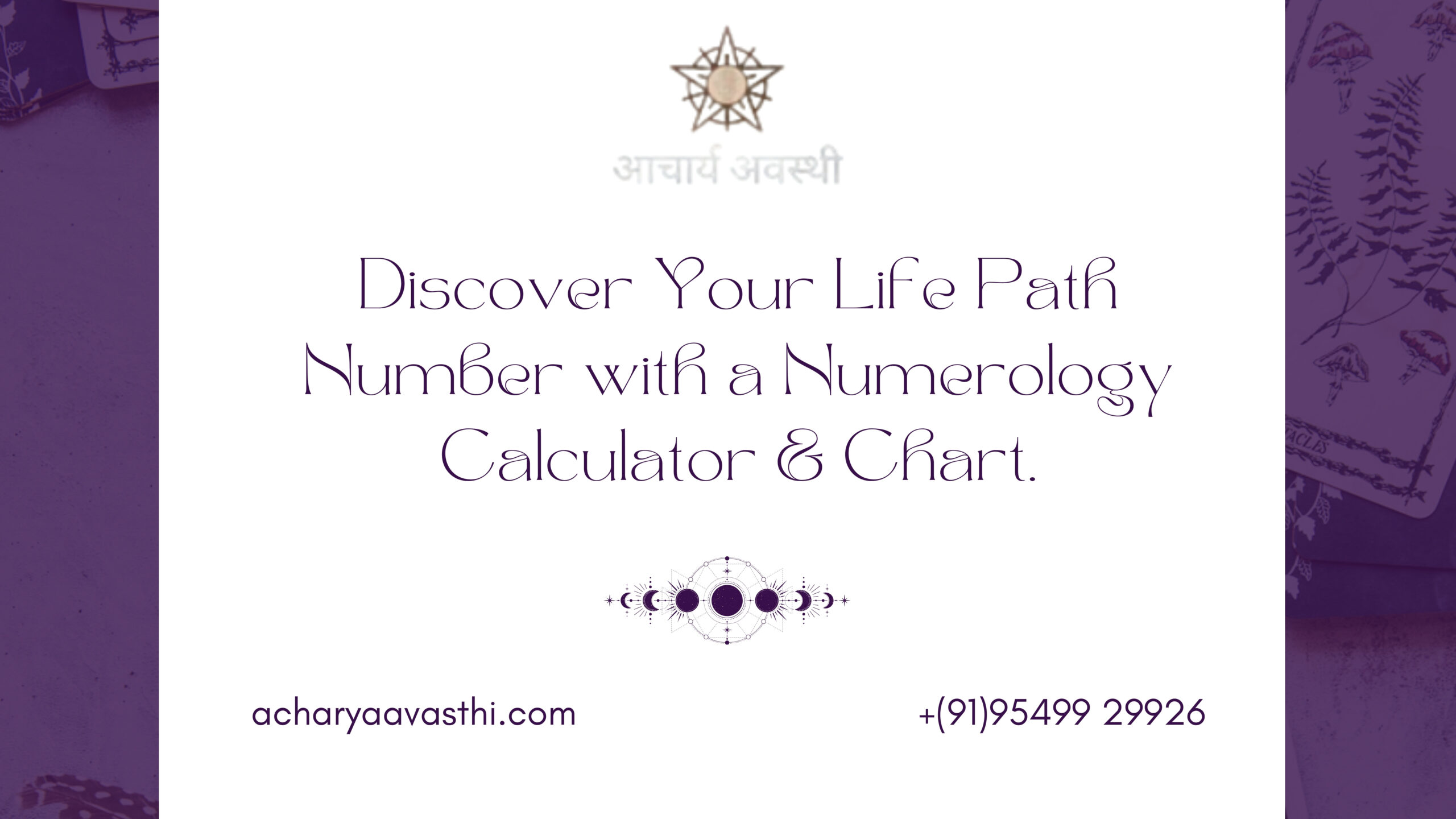 Discover Your Life Path Number with a Numerology Calculator & Chart.